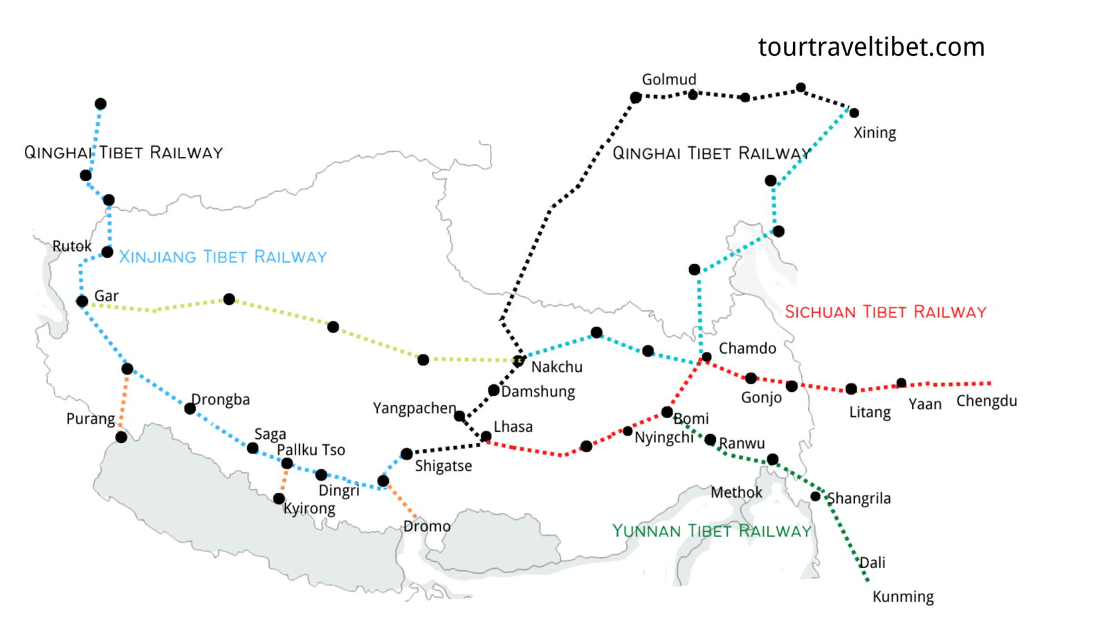 Tibet S Ambitious Railway Expansion Plan Future Development