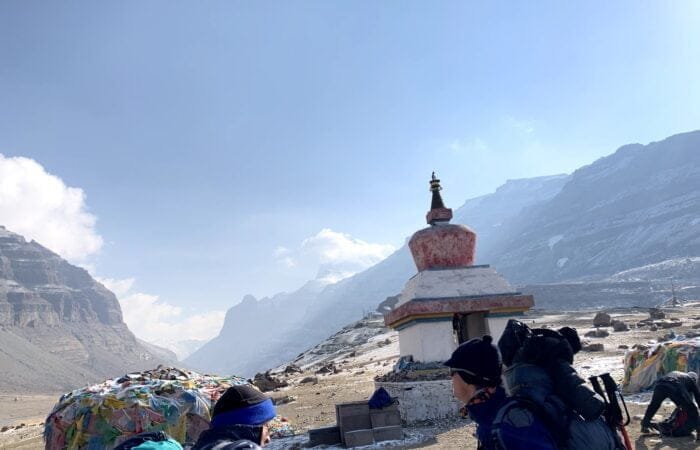 kailash trekking stupa