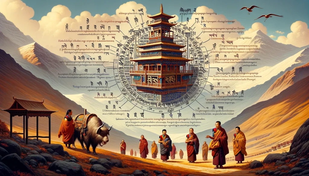 Tibetan Language AI image