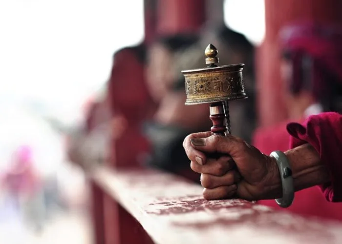 prayer wheel