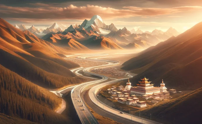 Sichuan tibet express way