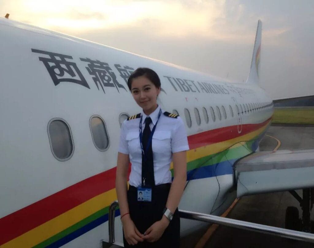 flight girl - Tour Travel Tibet: Expert Tibet Tours & Permits