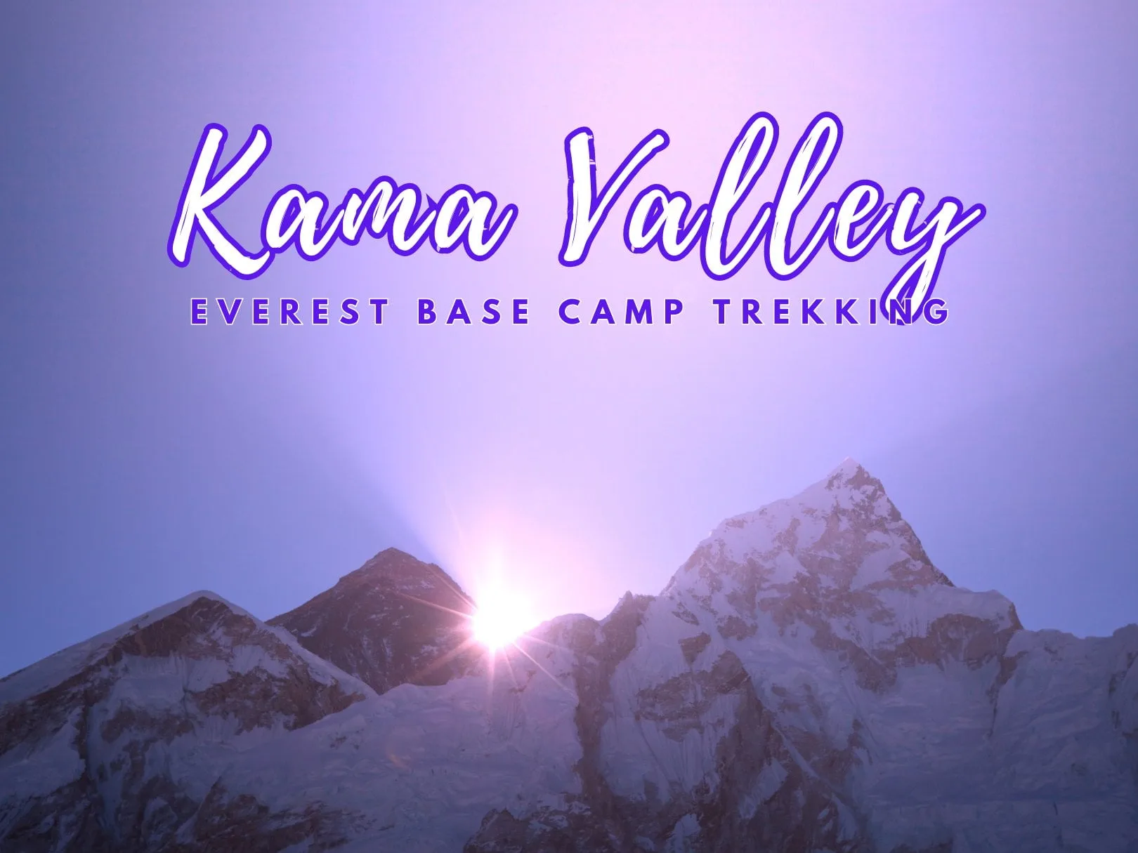 Kama valley trekking