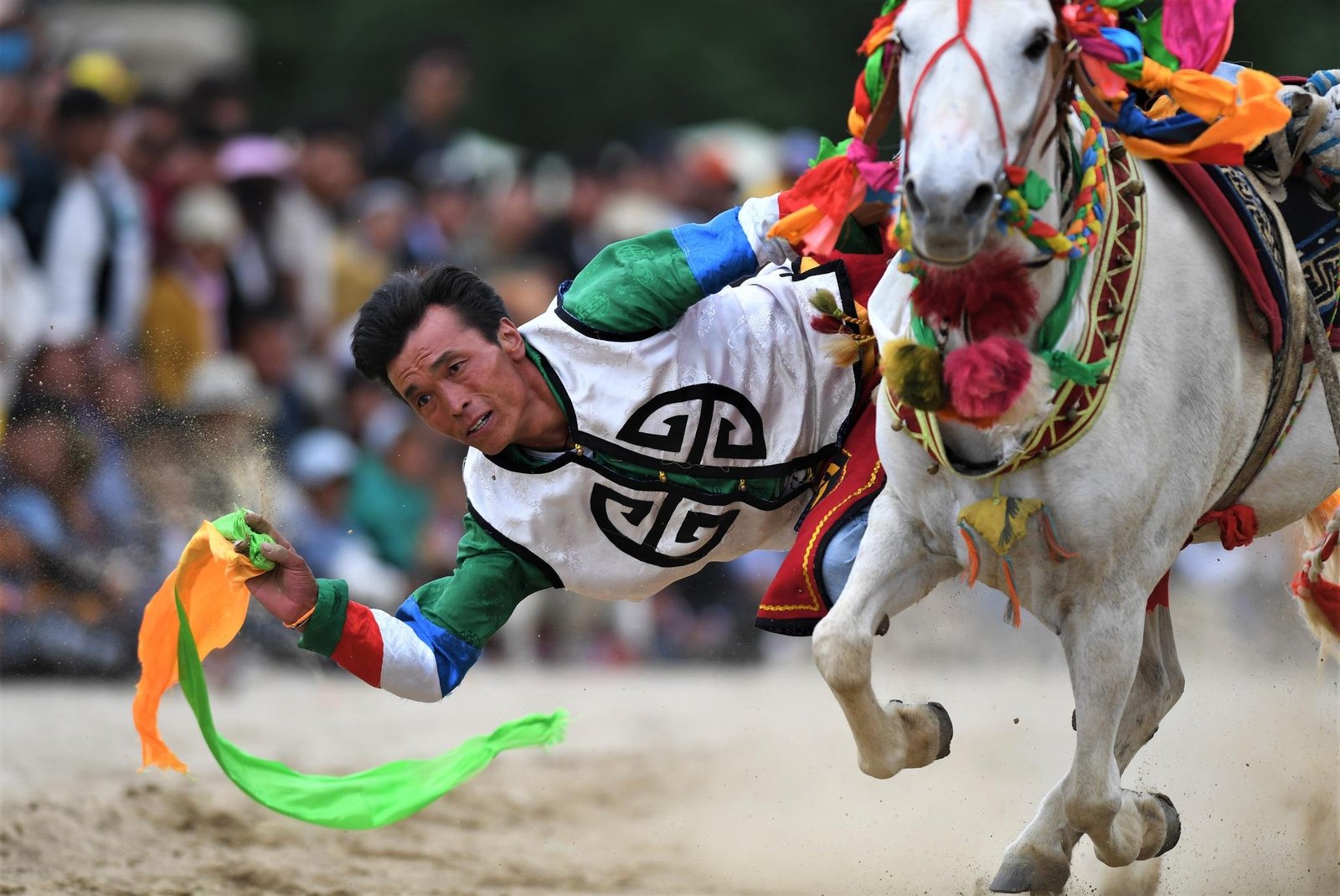 Horse racing Festival Tibet