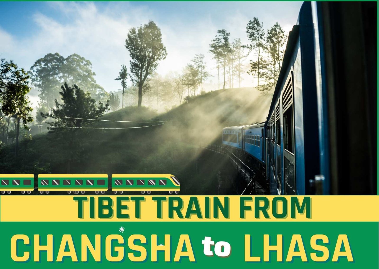 Tibet train from changsha to lhasa