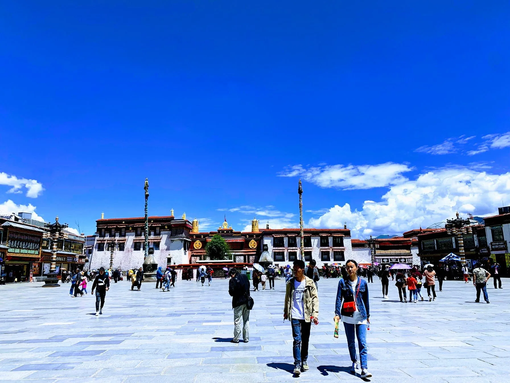 Jokhang temple square