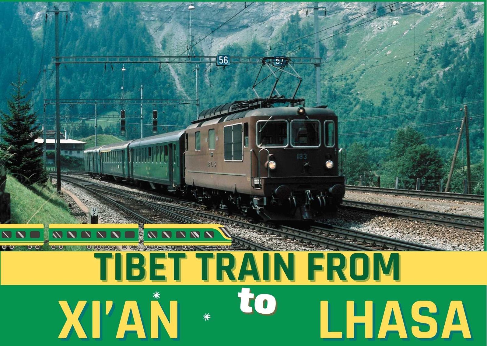Tibet Train from Xian to Lhasa