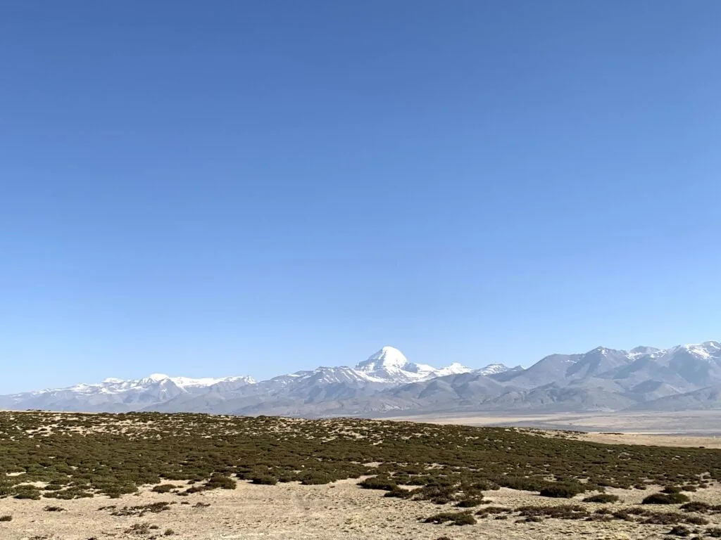 mount kailash from far