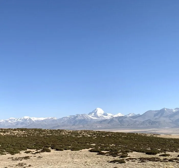 mount kailash from far