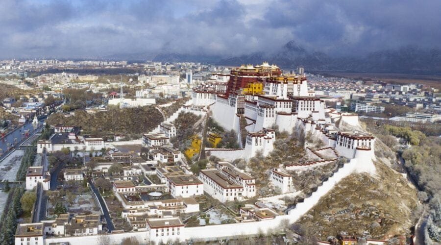 potala from sky