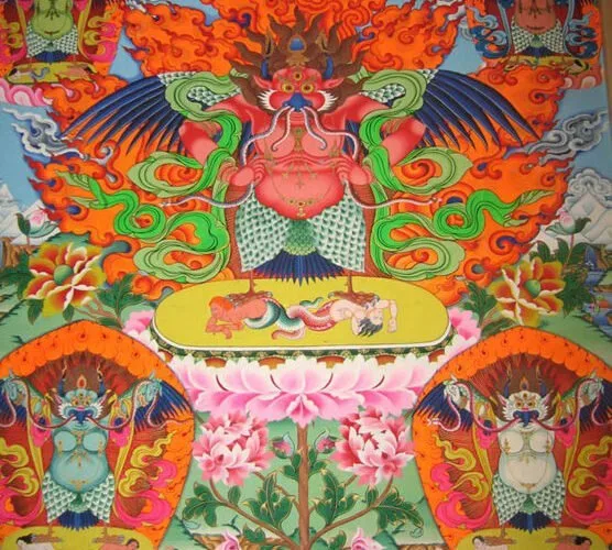 five color garuda five color garuda