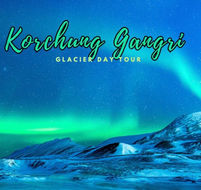 Korchung gangri glacier