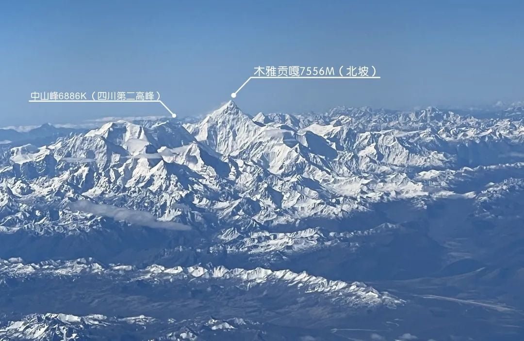 Natural Splendor of Chengdu to Lhasa Flight: Most beautiful Snow Peaks in China