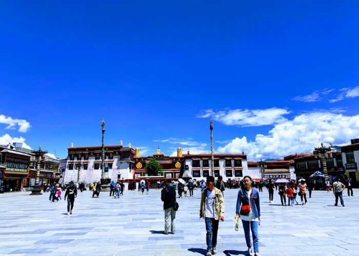 Jokhang temple square