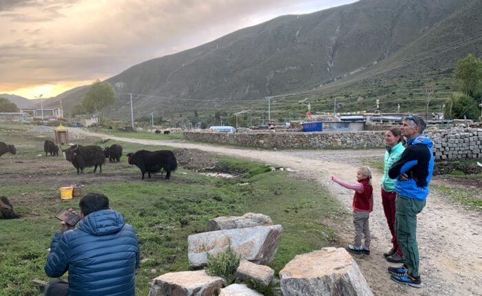 tibetan village life