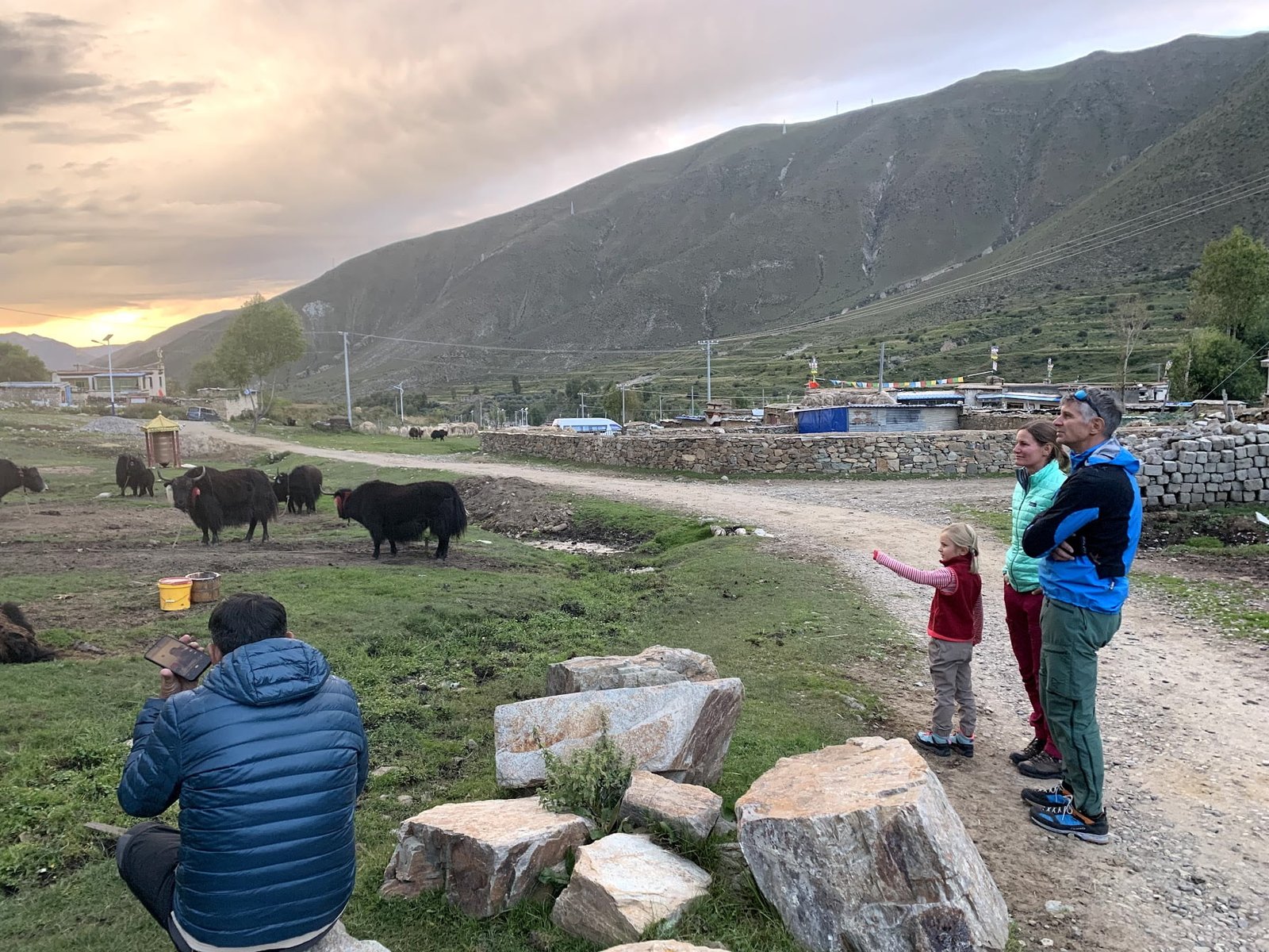 tibetan village life