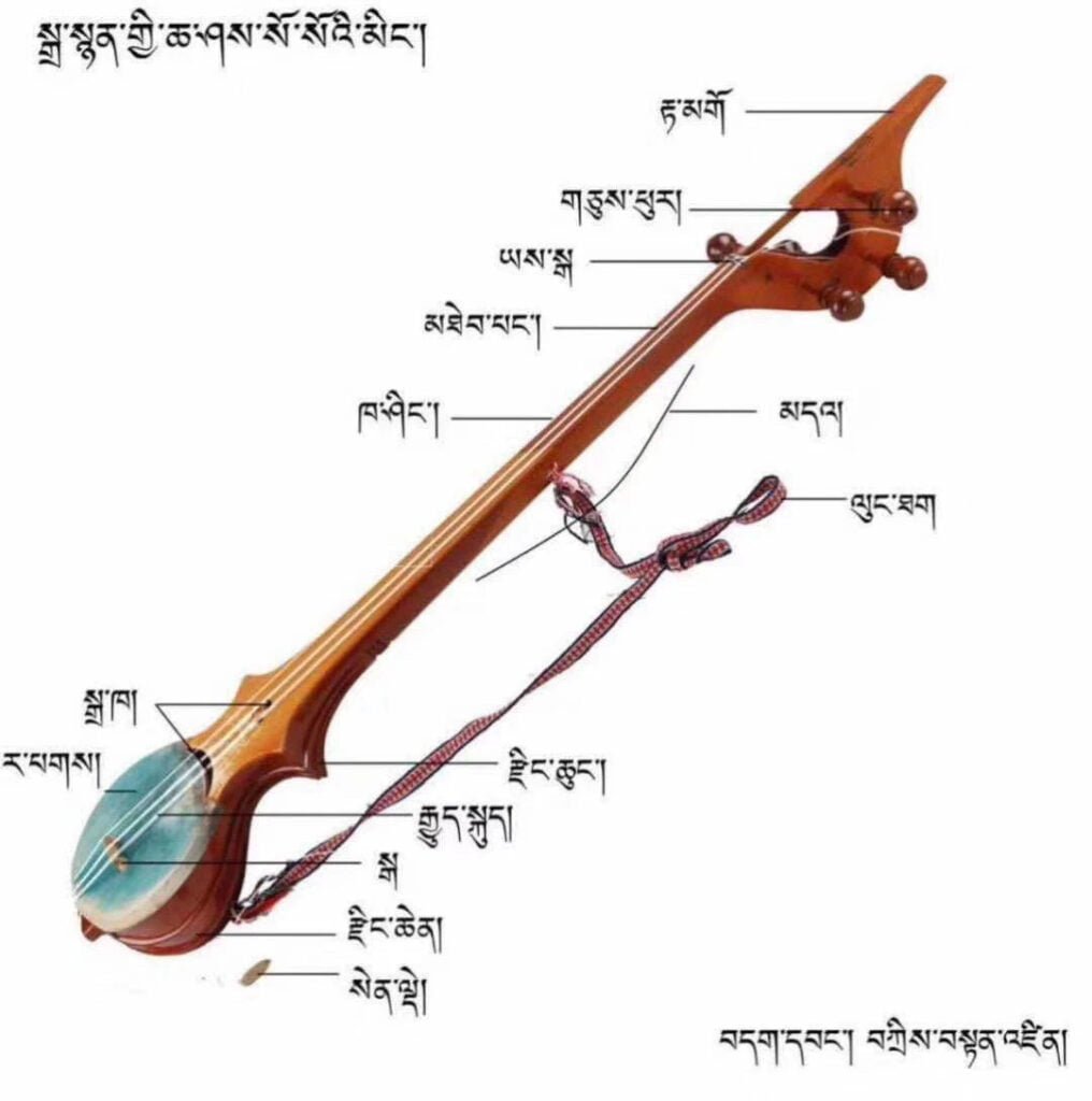 The Tibetan Dramnyen: Tradition String Music instrument