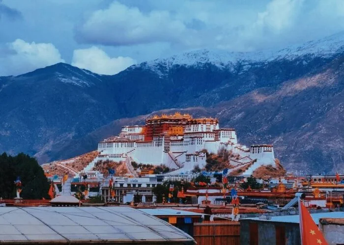 Potala rooftop view