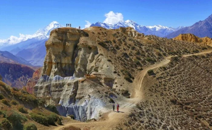 Trekking mountain