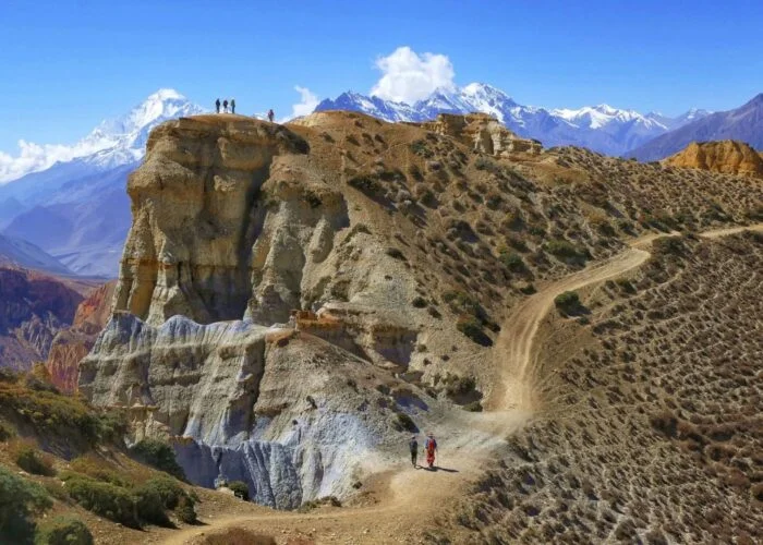 Trekking mountain