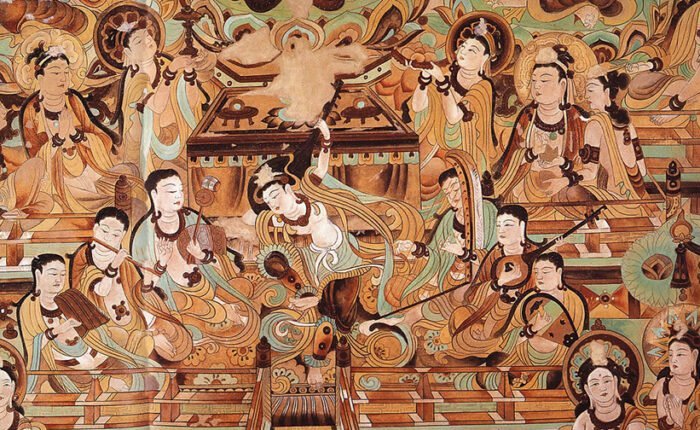 mogao cave mural 821