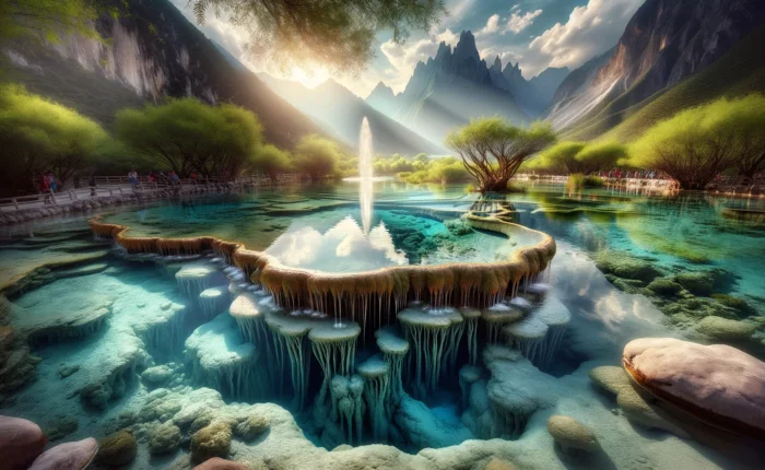 Discover jia na spring  a pristine natural wonder