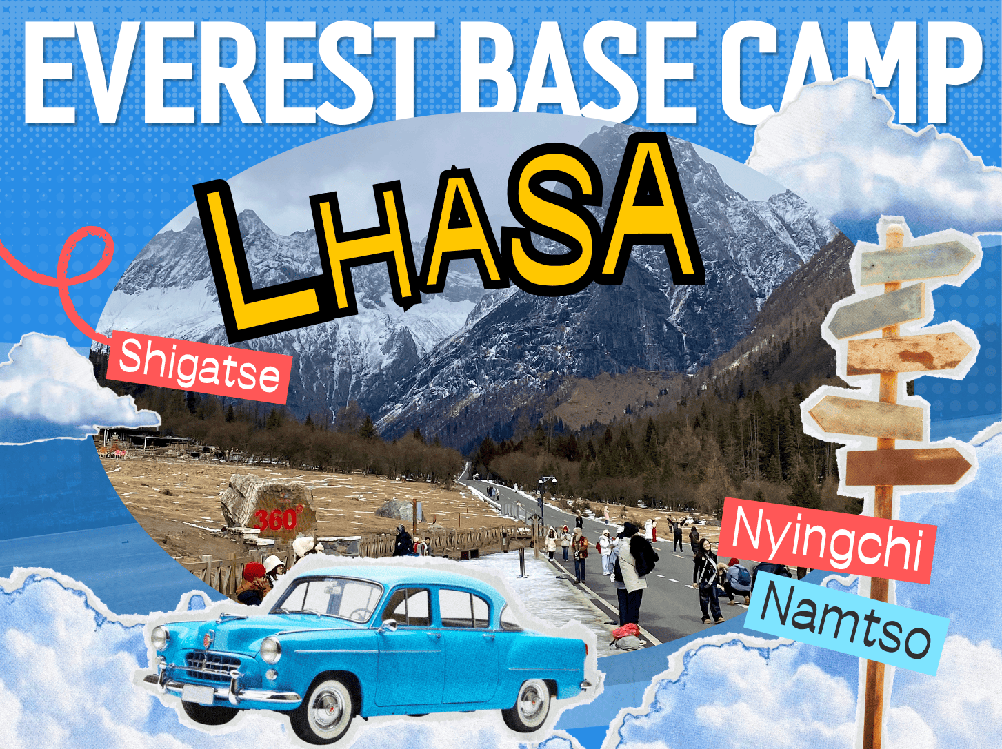 Lhasa Nyingchi Everest tour