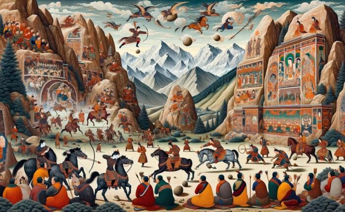 Vibrant history of ancient tibetan sports