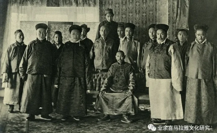 1910 great 13th Dalai lama in Mongolia
