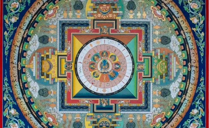 Medicine buddha mandala full