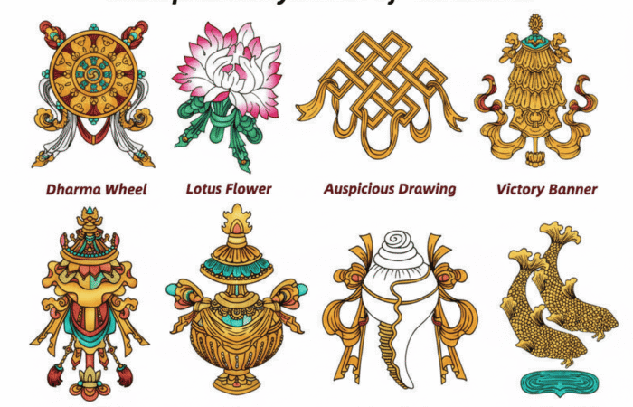 Eight auspicious symbol