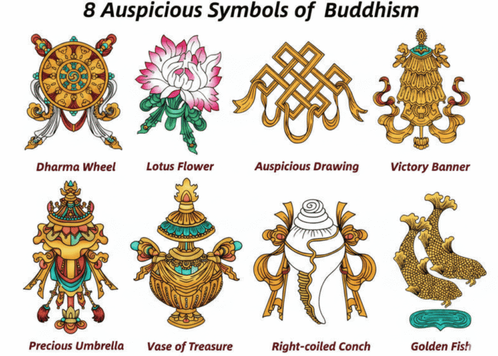 Eight auspicious symbol