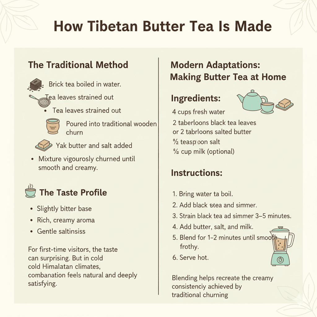 How Tibetan Butter Tea is made - Tour Travel Tibet: Expert Tibet Tours & Permits How Tibetan Butter Tea is made
