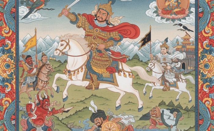 King Gesar Epic from Tibet