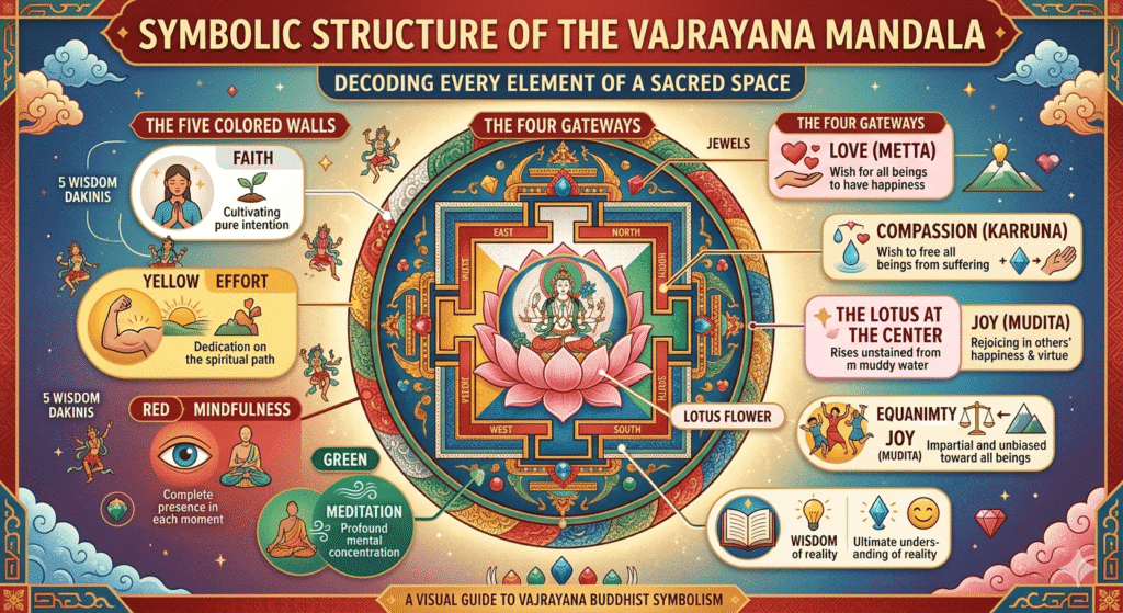 Symbolic Structure of the Mandala