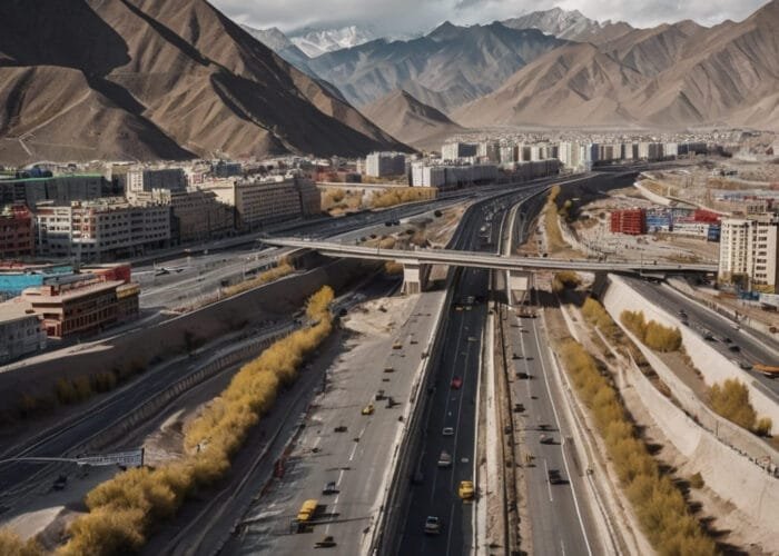 Important Transforming Connectivity in Lhasa: The North Ring Road West Extension