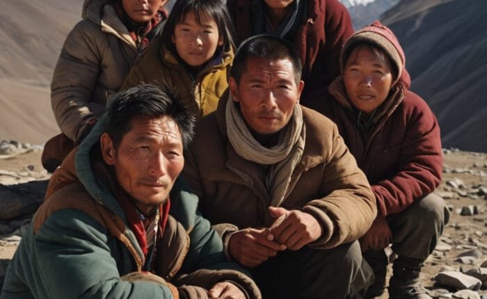 Living at high altitudes in Tibet