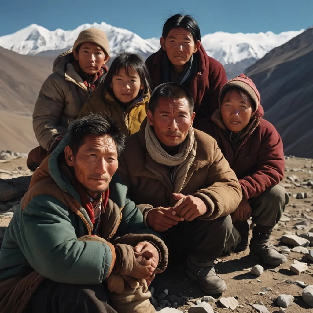 Living at high altitudes in Tibet
