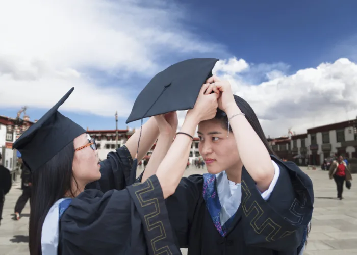 TIBET UNIVERSITY GIRL