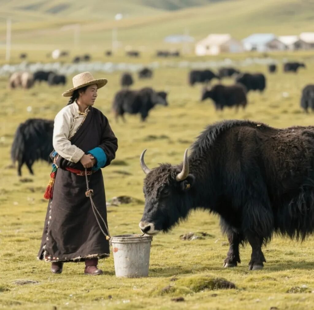 Yak Tibet qinghai plateau23 - Tour Travel Tibet: Expert Tibet Tours & Permits Yak Tibet qinghai plateau23