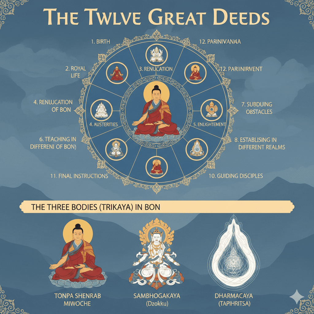Twelve Great deeds of Tonpa Shenrab Miwoche - Tour Travel Tibet: Expert Tibet Tours & Permits Twelve Great deeds of Tonpa Shenrab Miwoche