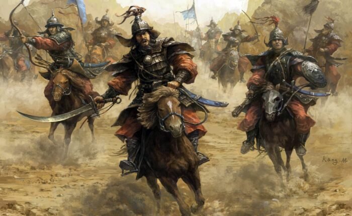 tibetan warrior from 7th century