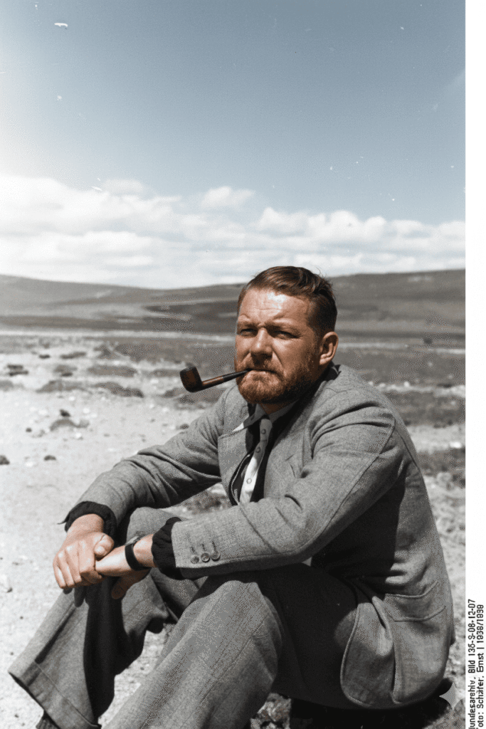 German Explorer in Tibet 201