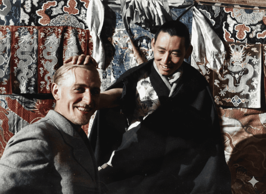 German Explorer in Tibet 205