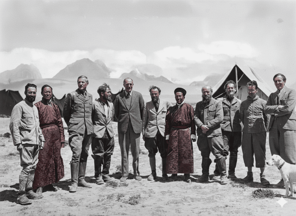 German Explorer in Tibet 207