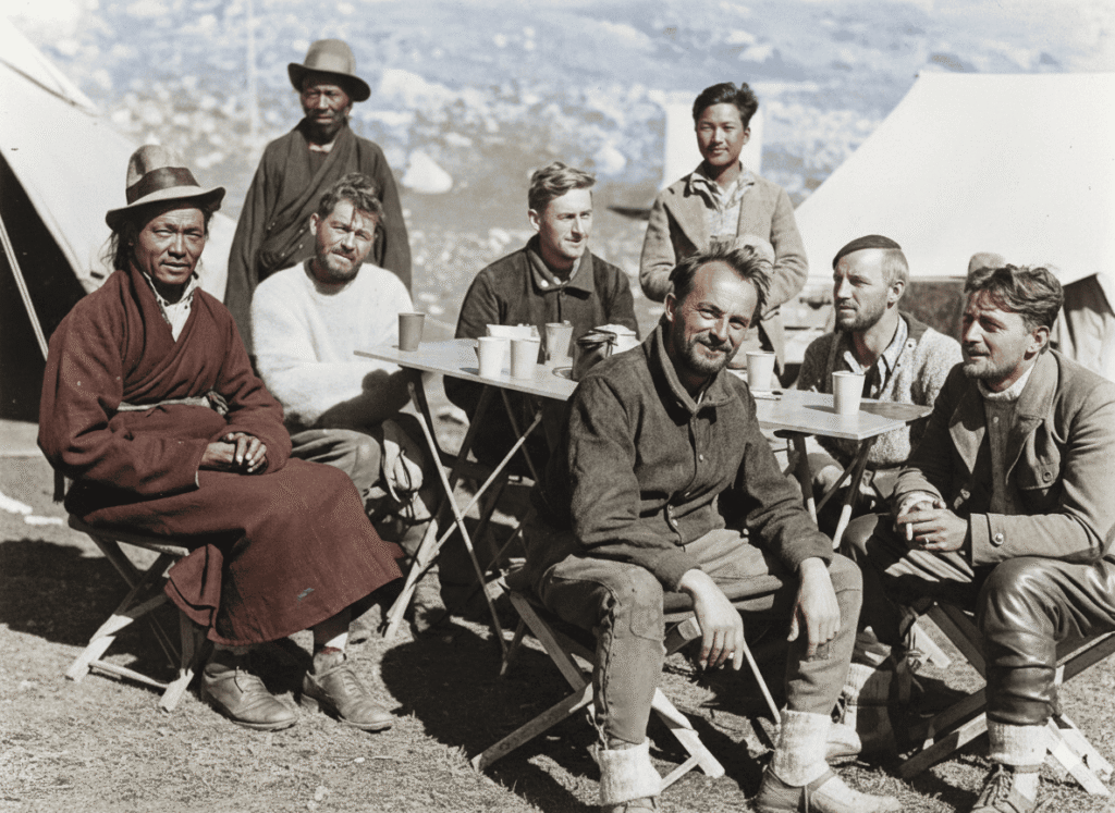 German Explorer in Tibet 208