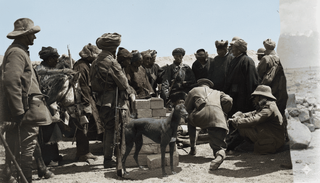 British Army in Tibet 201