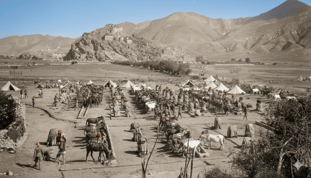 British Army in Tibet 205