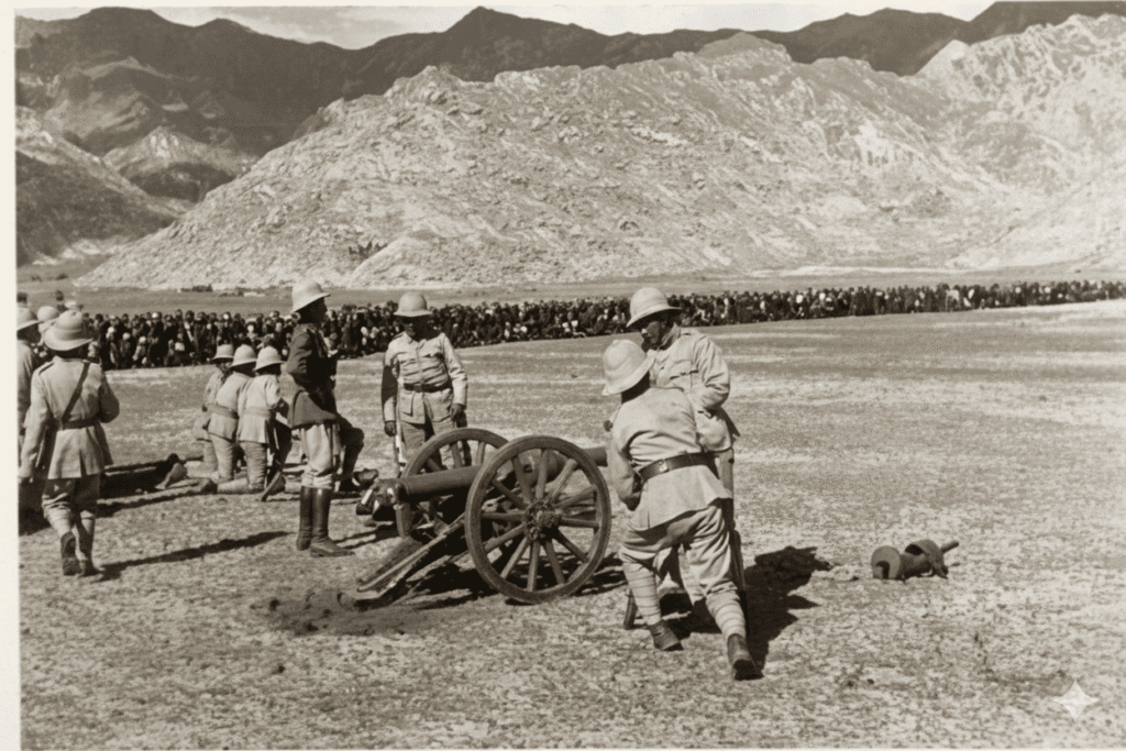 British army war to Tibet