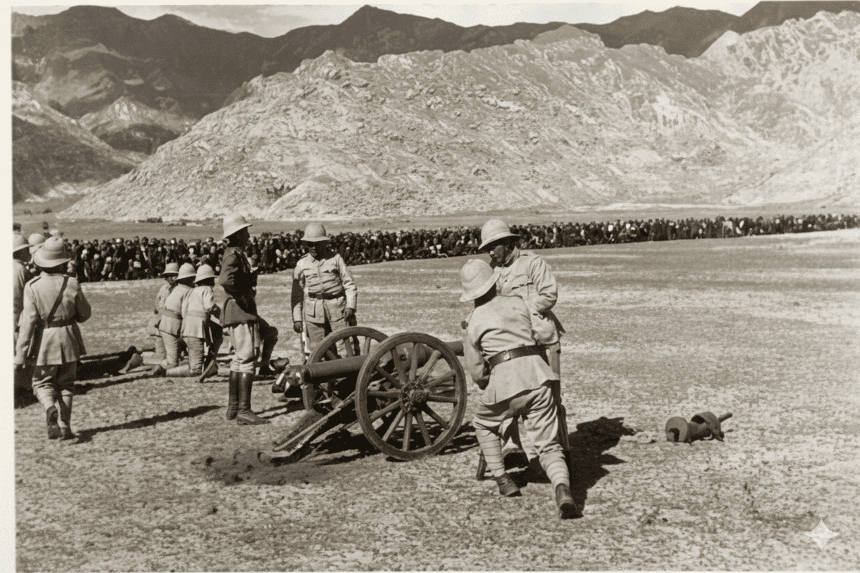 British army war to Tibet
